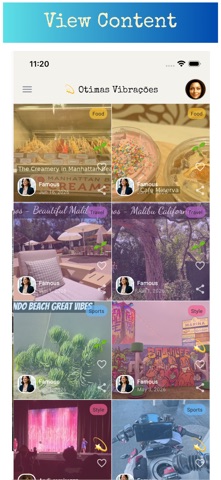 Famous™ app screenshot 2