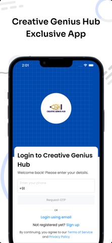 Creative Genius Hub screenshot