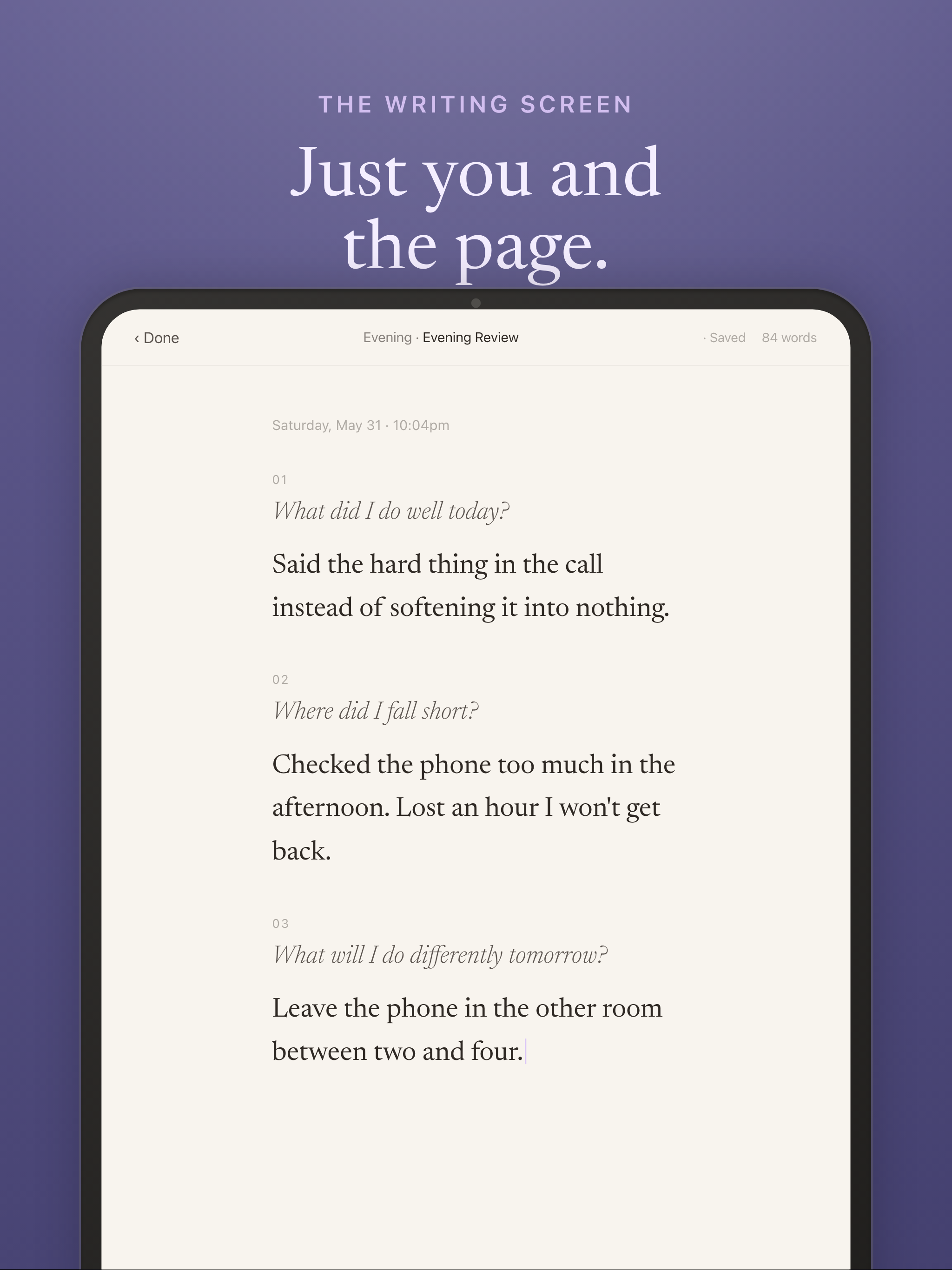 Hexis: Morning Evening Journal screenshot 7
