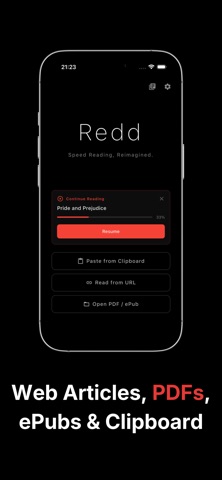 Redd - Speed Reader Screenshot 2 of 7
