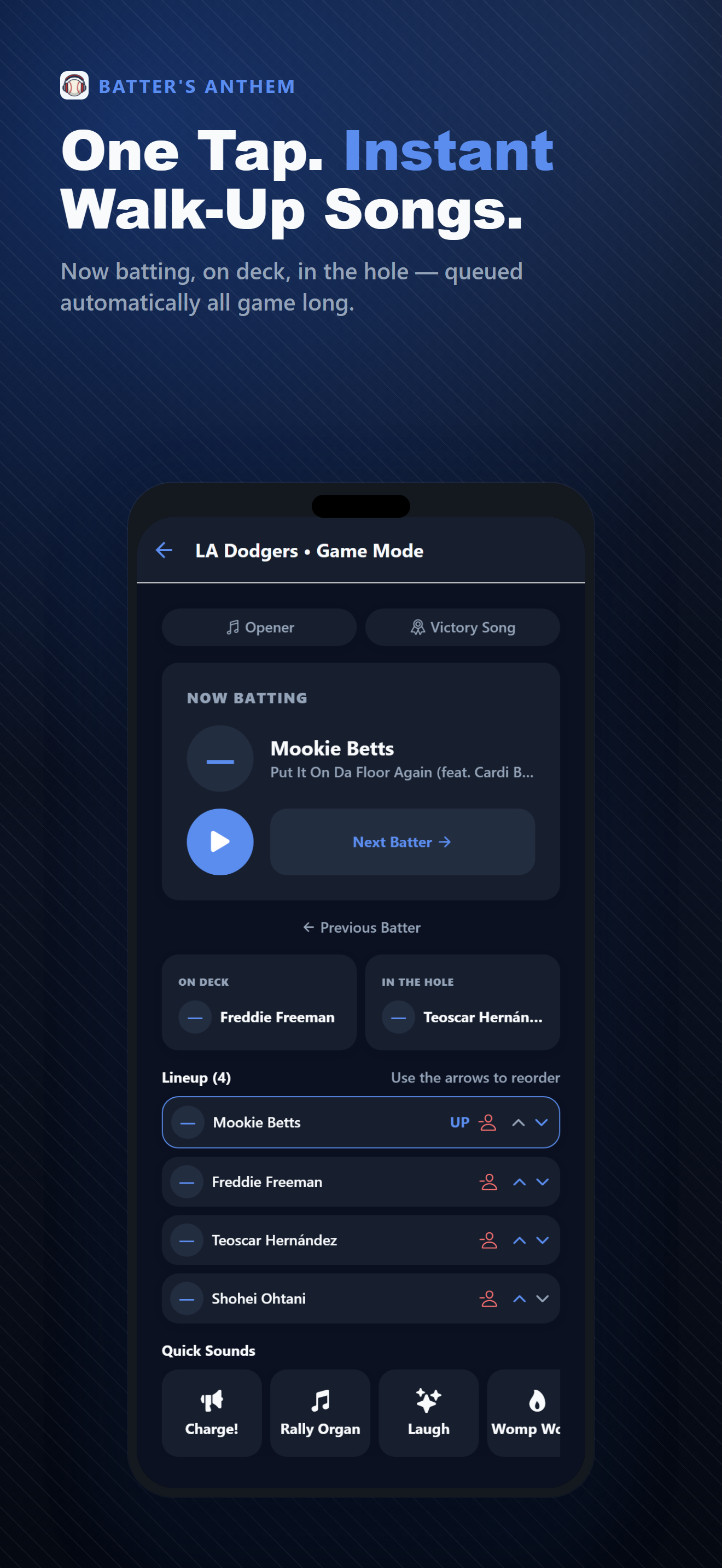 Batters Anthem: Walk-Up Songs screenshot 5