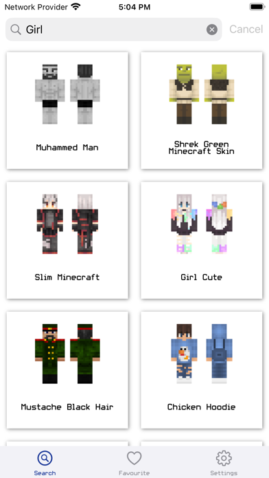 Gamer Skins for Minecraft ! Screenshot