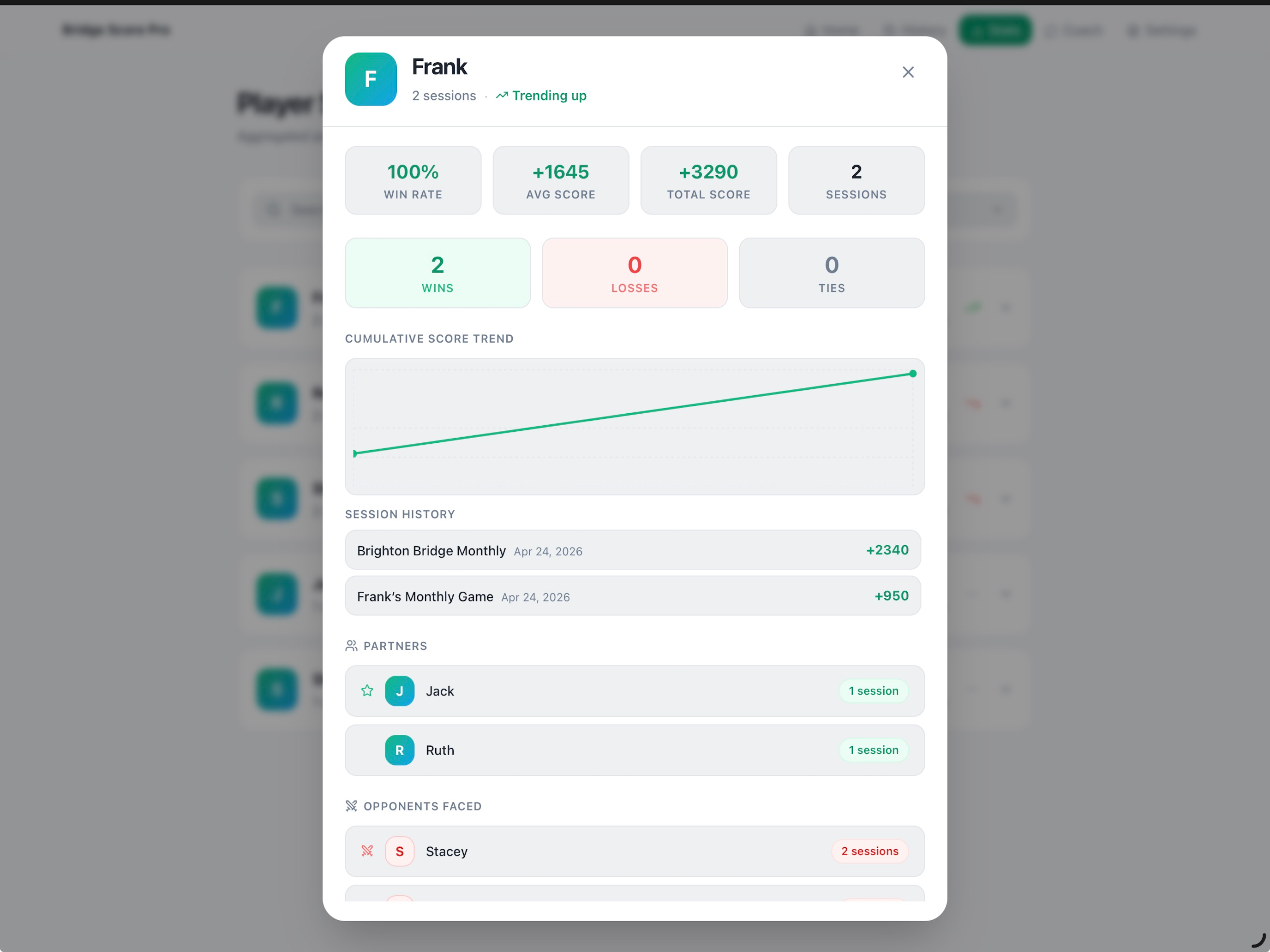 Bridge Score Pro screenshot 10