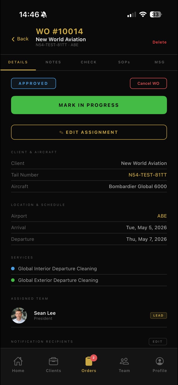 iPhone screenshot