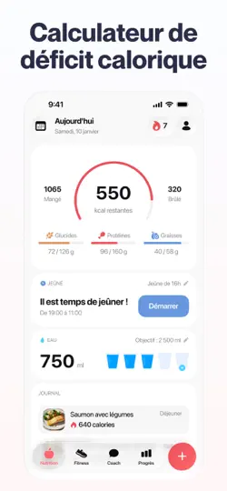 Capture d'écran de Welmi - Compteur De Calories sur iPhone 2