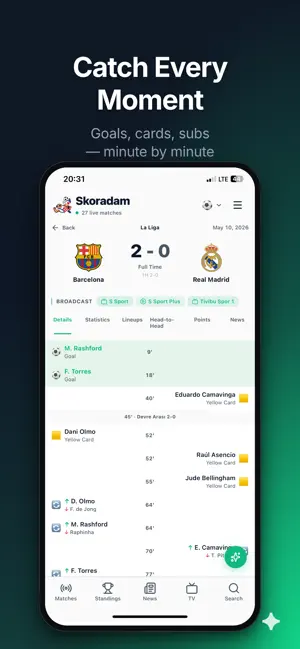 Skoradam Canlı Sonuçlar screenshot 3