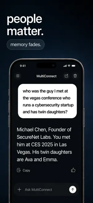 MultiConnect - Relationship AI screenshot 2