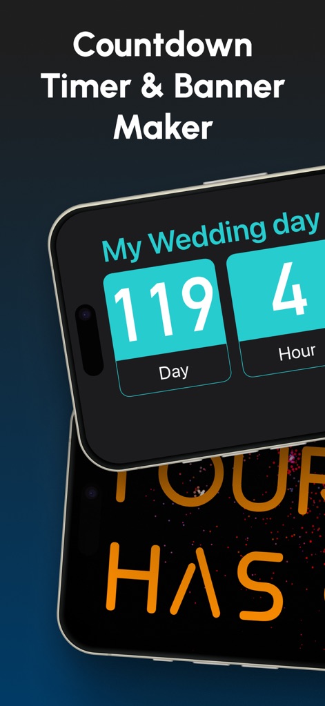 Countdown Timer & Banner Maker - App de Utilidades | MWM