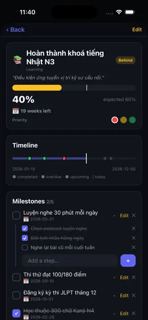Life Management Pro screenshot 3