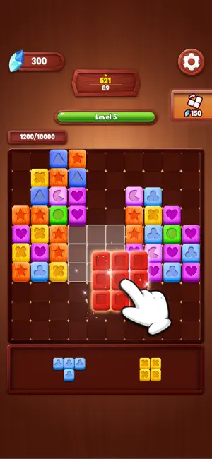 Woody Block Color Blast screenshot 2