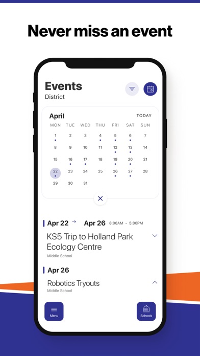 Two Rivers School District Screenshot
