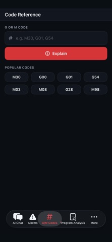 CNC Assistant AI iPhone screenshot