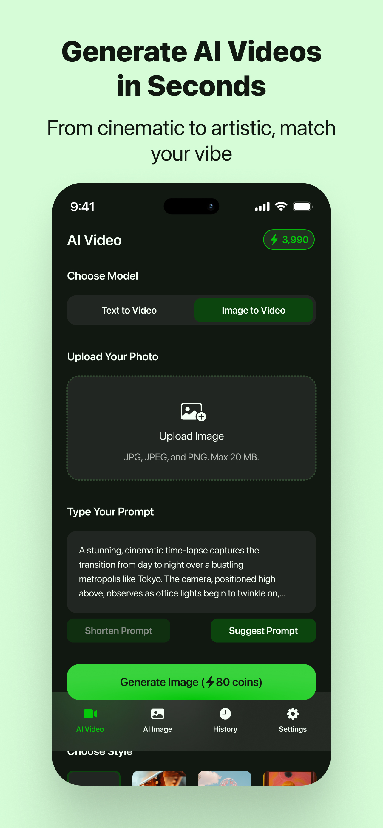 VeoNexa: AI Video & Photo Gen
