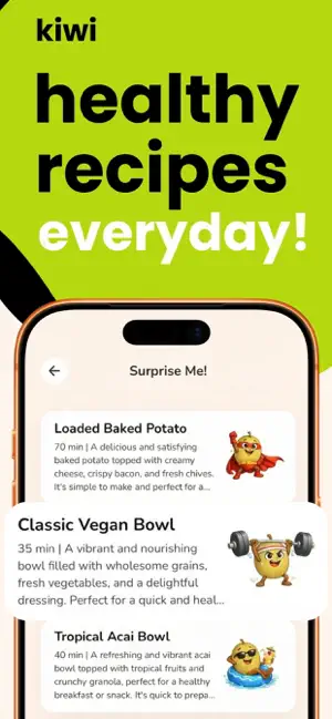 Kiwi Chef - Recipe & Calorie screenshot 1