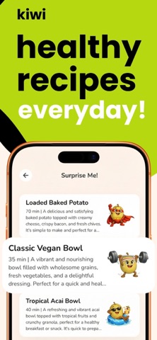 Kiwi Chef - Recipe & Calorie screenshot