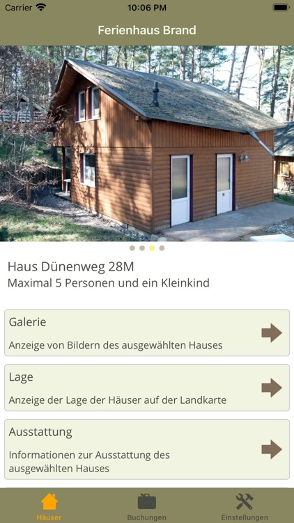 Ferienhaus Brand