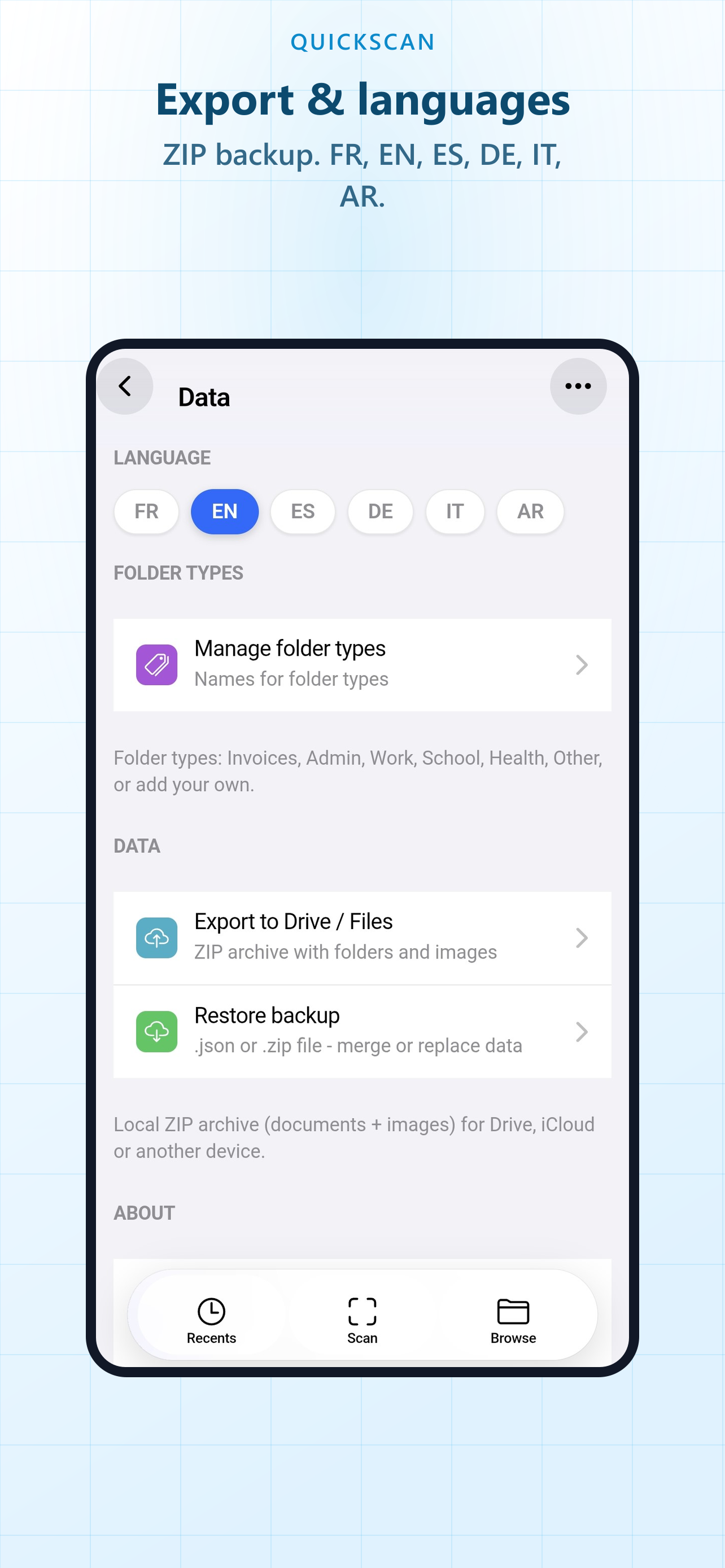 QuickScan: OCR Docs Scanner screenshot 8