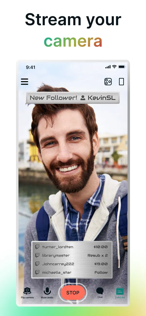 Screenshot #2 pour Streamlabs: app streaming live