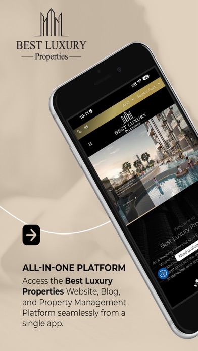 Screenshot #1 pour Best Luxury Properties