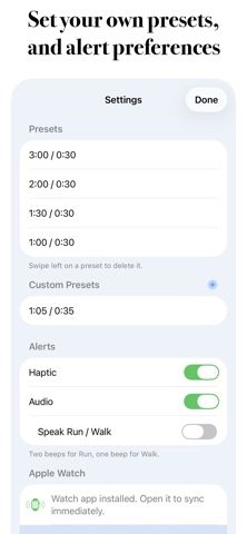 RunWalkTimer Screenshot 5 of 7