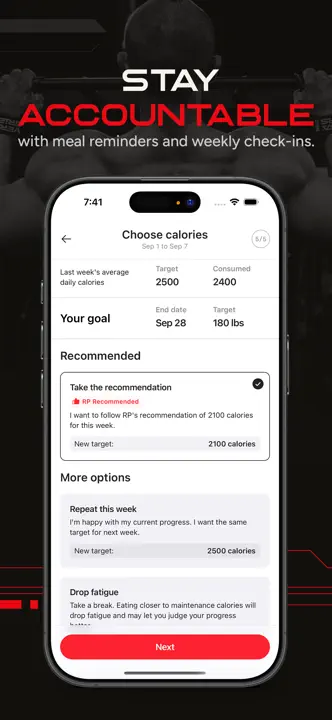 RP Diet Coach & Planner : capture d’écran 8 sur 8