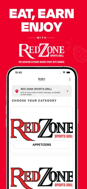 Red Zone Sports Grill screenshot 1