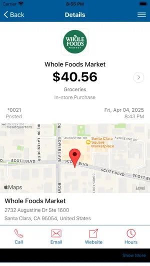 1st Street CU Card Controls screenshot 4