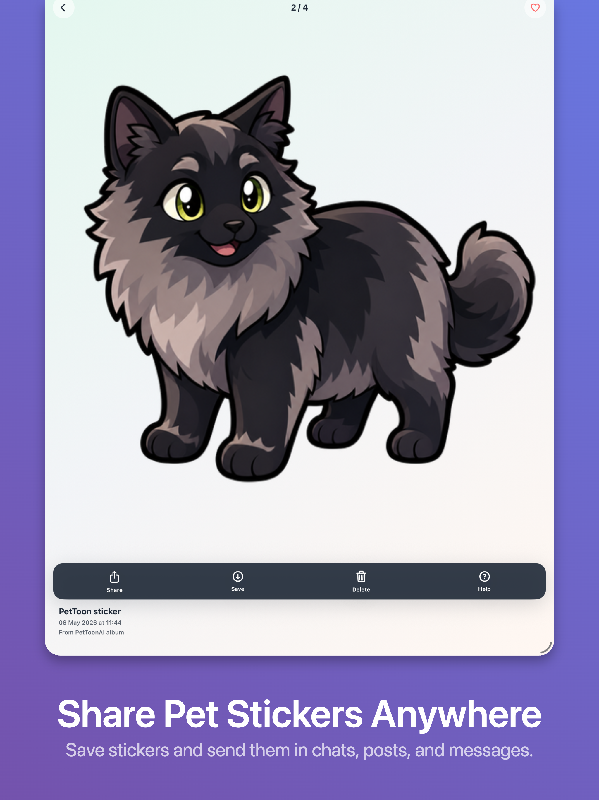 PetToon: Pet Sticker Maker