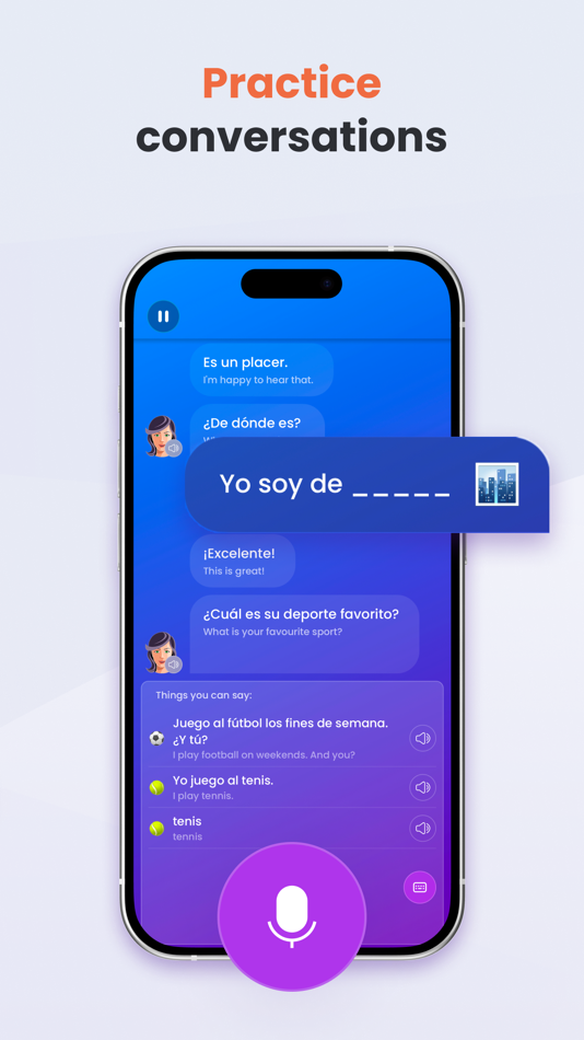 #4. Mondly: Learn 41 Languages (iOS) Podle: ATi Studios