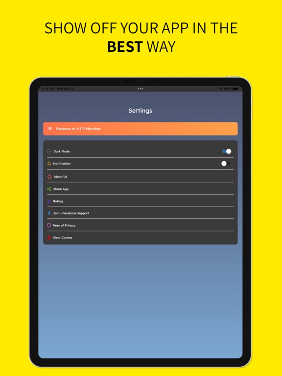 App screenshot