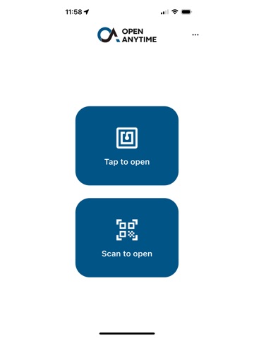 Open Anytime iPad screenshot