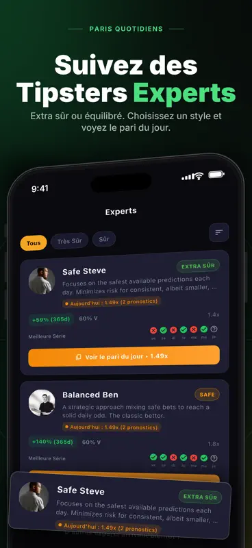 BetGPT - Pronostics Foot IA screenshot 6 of 6