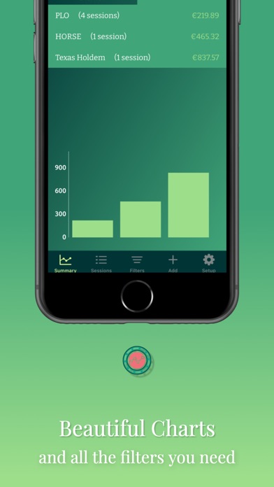 Poker Results Screenshot