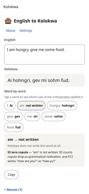 Kolokwa screenshot 4