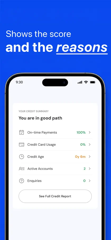 Screenshot 5 von 6 zu Oolka AI: Check Credit Score