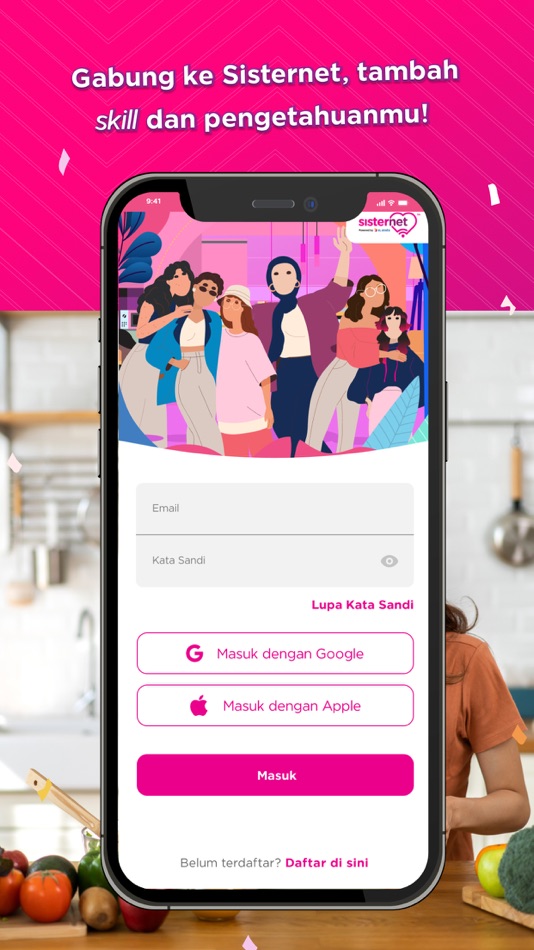 #1. Sisternet (iOS) 由: PT XL Axiata Tbk