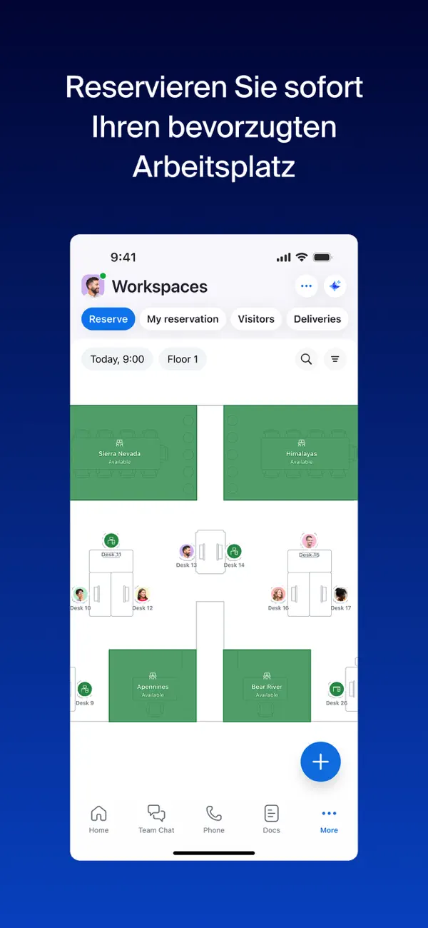 Zoom Workplace iPhone App Screenshot 7 – Wirtschaft