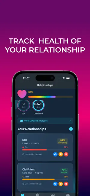 Kindred: Relationship Journal screenshot 1