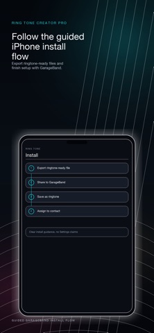 Ring Tone Creator Pro Studio iPhone screenshot