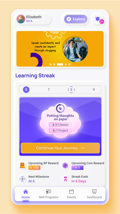 Ulipsu Learning App Screenshot