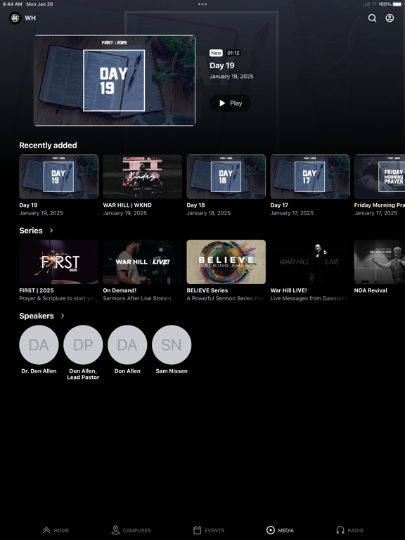 War Hill iPad screenshot 4 - Lifestyle app