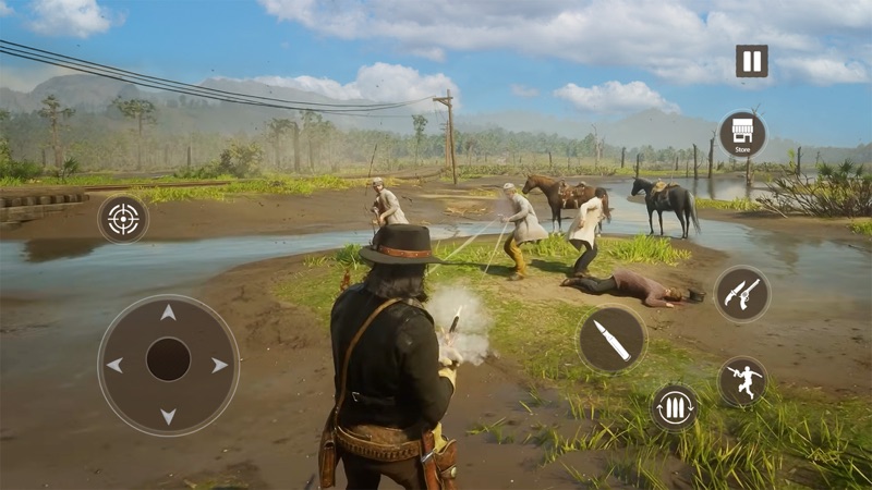 vaquero del salvaje oeste 3d screenshot 2