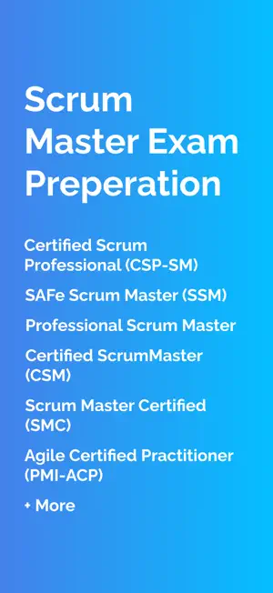 Scrum Master Exam Prep screenshot 1