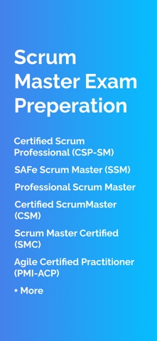 Scrum Master Exam Prep Screenshot 1 of 4