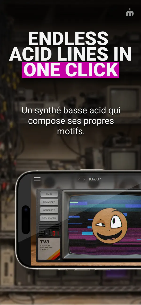 Screenshot #1 pour TV3 - Acid Synth