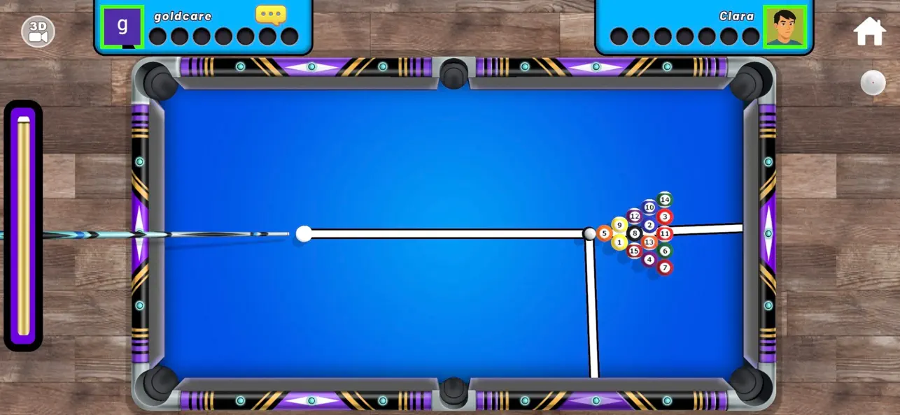 Screenshot #3 pour BilliardKings Challenges
