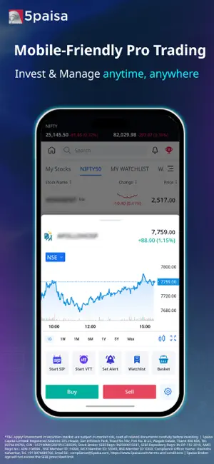 5paisa: Demat, Stocks & IPO screenshot 3