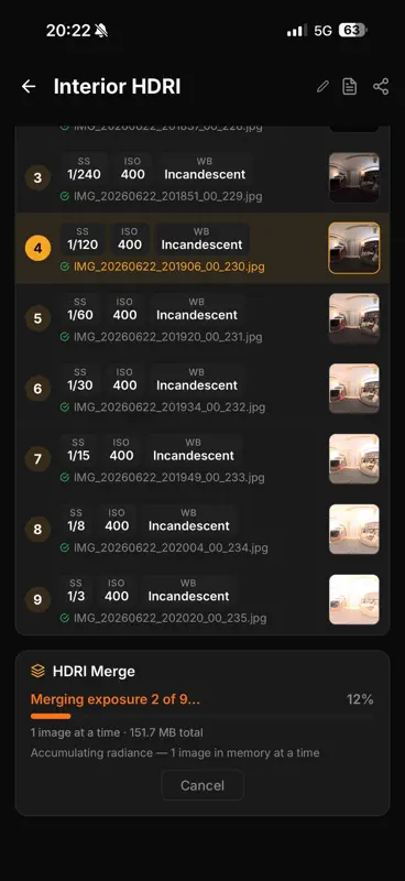 Bracket 360 HDRI screenshot 3 of 7