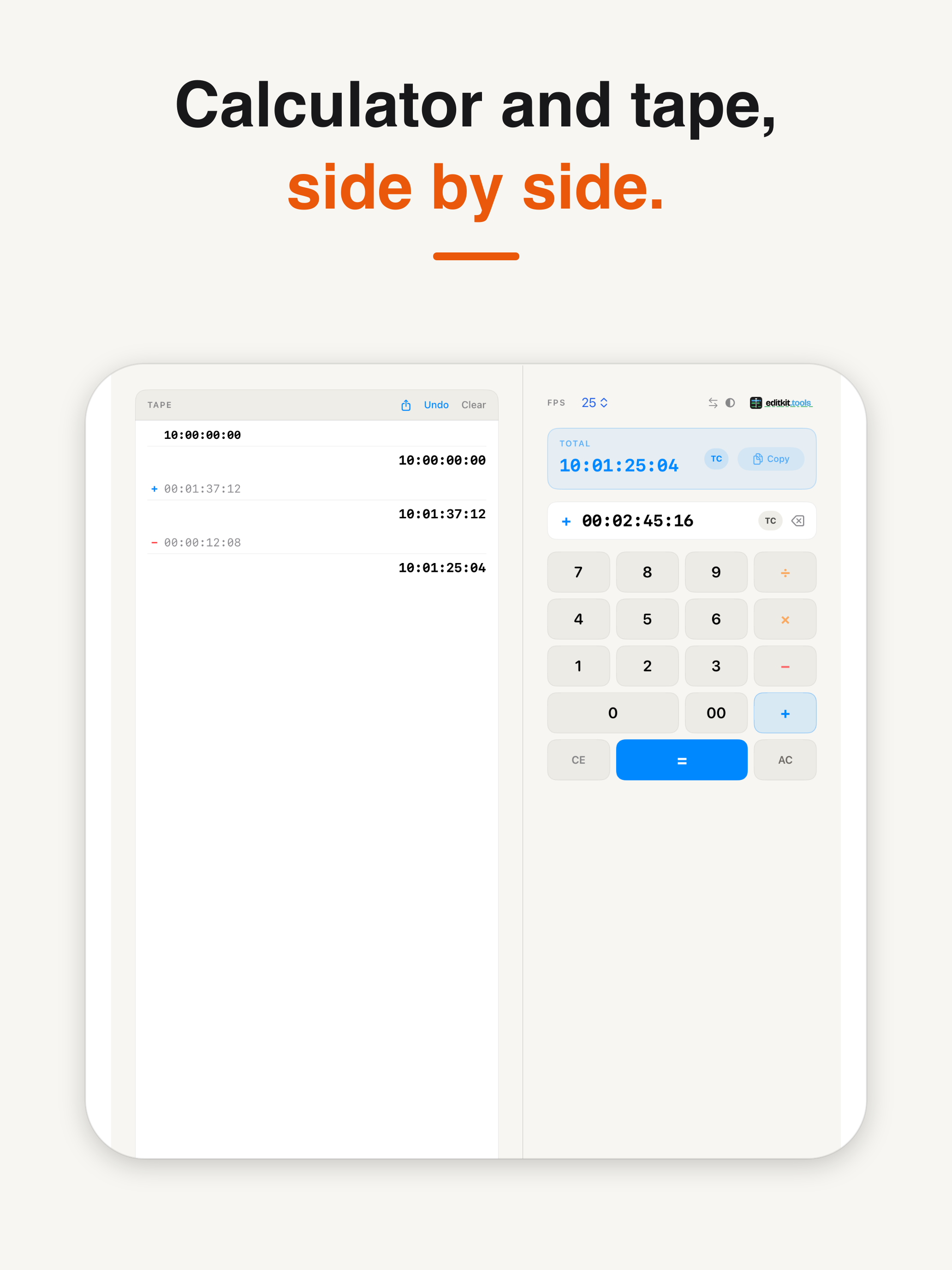 TC Calc screenshot 5