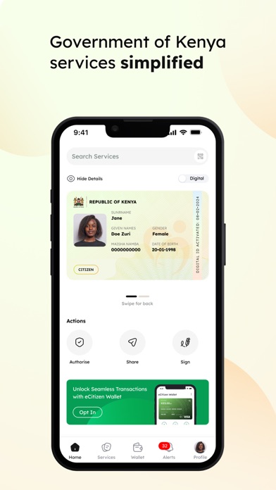 eCitizen Gava Mkononi Screenshot